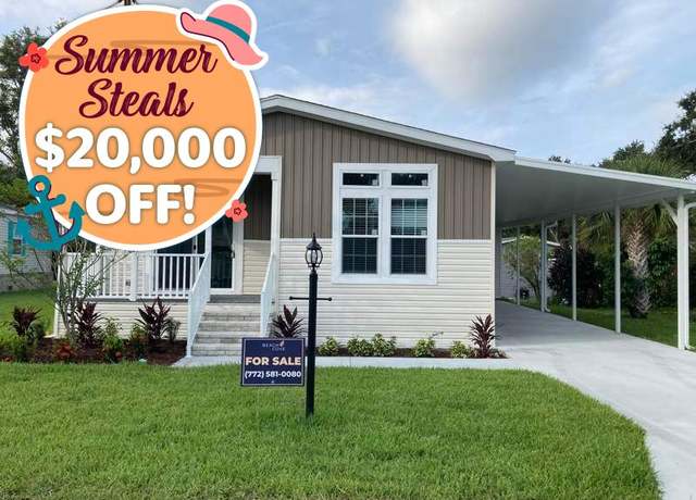 Property at 6200 99th St #98, Sebastian, FL 32958, 3 beds, 2 baths
