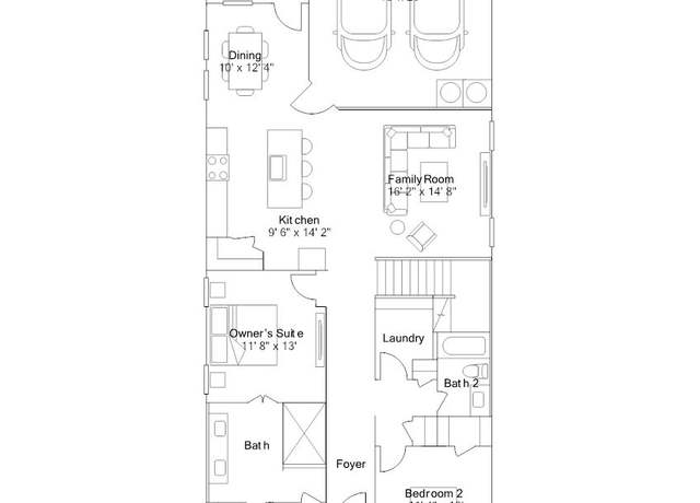 Property at Santiago Plan, Pflugerville, TX 78660, 4 beds, 3 baths