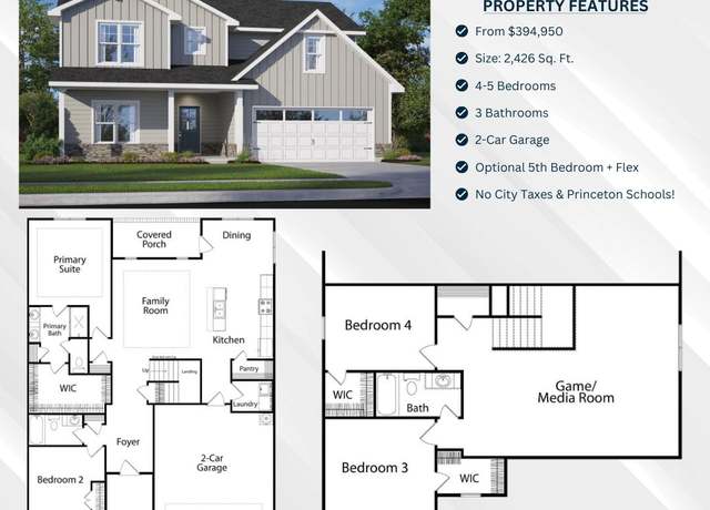 Property at The Cape Fear Plan, Smithfield, NC 27577, 4 beds, 3 baths