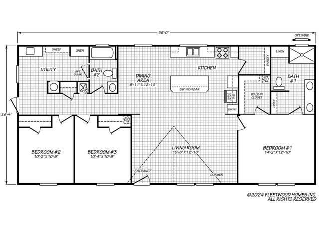 Property at The Rosewood Plan, Mobile, AL 36695, 3 beds, 2 baths