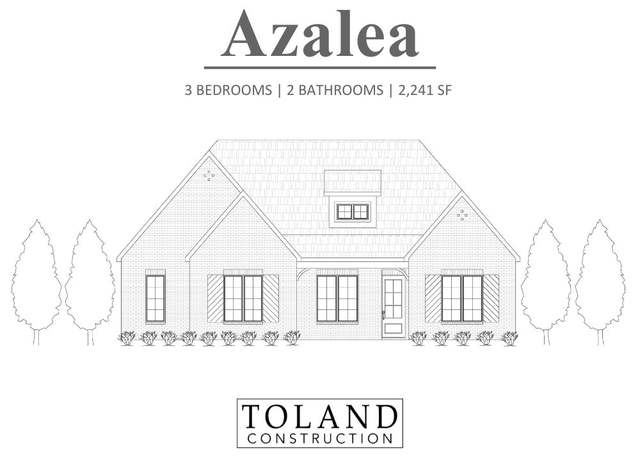 Property at Azalea Plan, Auburn, AL 36830, 3 beds, 2 baths