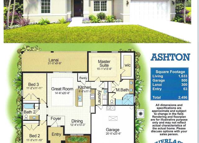 Property at Ashton: Build On Your Lot Plan, Palm Coast, FL 32164, 3 beds, 2 baths