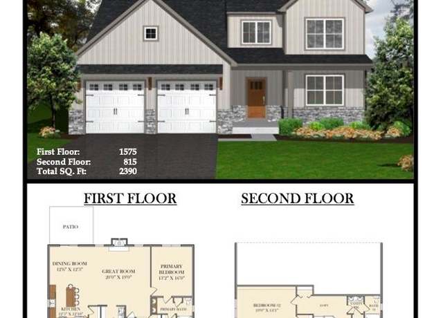 Property at The Red Rose Plan, Elizabethtown, PA 17022, 3 beds, 2.5 baths