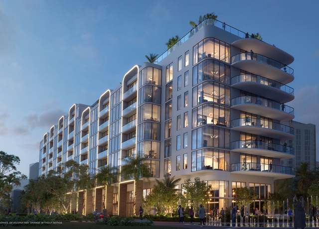Property at Residence 303 Plan, Fort Lauderdale, FL 33301, 4 beds, 3 baths