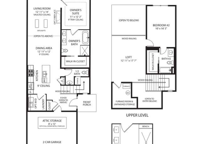 Property at The Chesapeake II Plan, Beavercreek, OH 45430, 2 beds, 2.5 baths