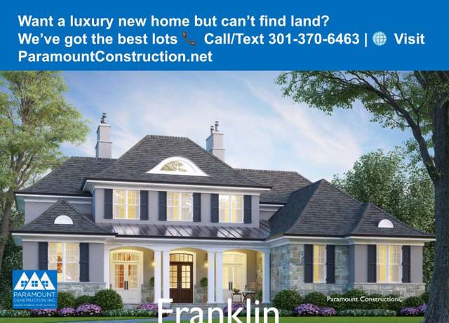 Property at Franklin 2 Plan, Bethesda, MD 20814, 6 beds, 4.5 baths
