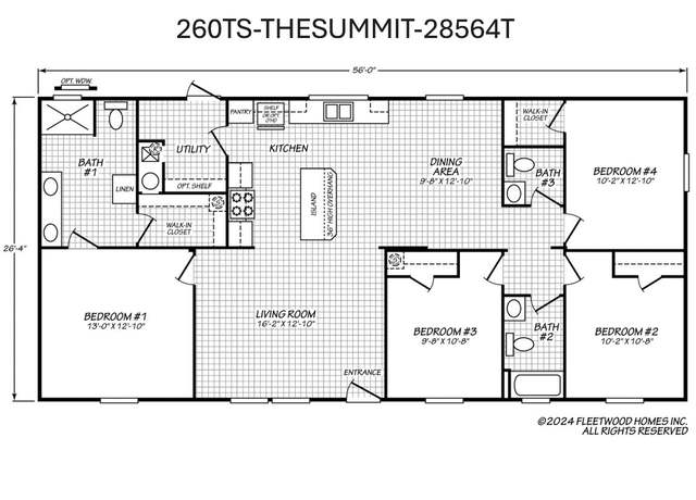 Property at The Juniper Plan, Tallahassee, FL 32310, 4 beds, 2.5 baths