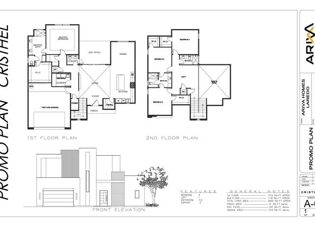 Property at Cristhel Plan, Laredo, TX 78045, 4 beds, 3.5 baths