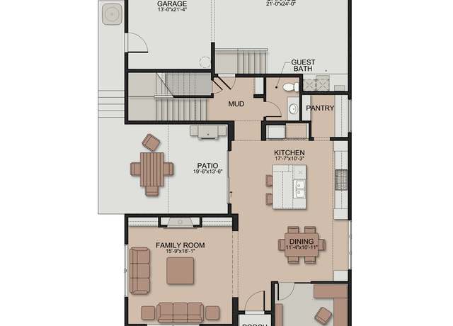 Property at Melrose Place Plan, Boise, ID 83714, 4 beds, 2.5 baths