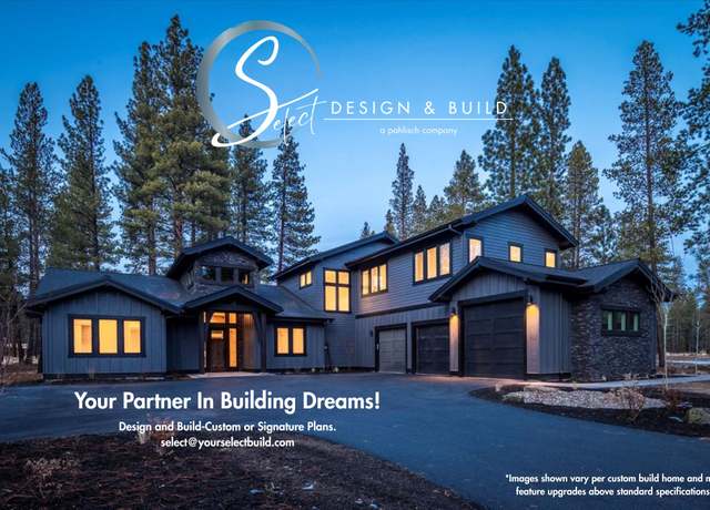 Property at BUILD ON YOUR LOT: The Ponderosa Plan, Bend, OR 97702, 6 beds, 6 baths