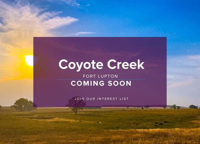 Property at Homes Available Soon Plan, Fort Lupton, CO 80621