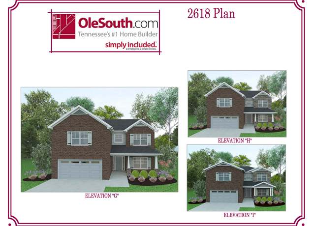 Property at 2618 Elevation GHI Plan, Pleasant View, TN 37146, 4 beds, 3 baths