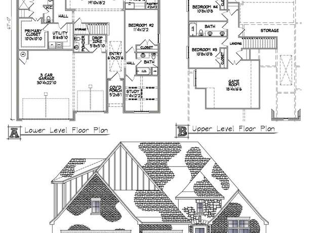 Property at 2966 Plan, Broken Arrow, OK 74014, 4 beds, 3.5 baths