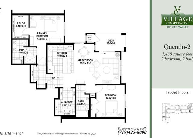 Property at Quentin-2 Plan, Colorado Springs, CO 80919, 2 beds, 2 baths