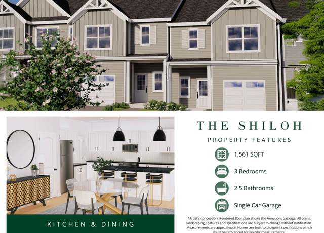 Property at The Shiloh Plan, Knoxville, TN 37924, 3 beds, 2.5 baths