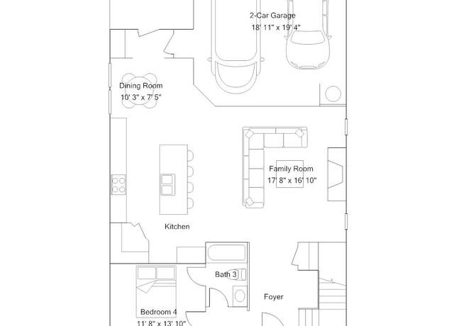 Property at 313 Fraley Dr, Woodstock, GA 30188, 4 beds, 3 baths