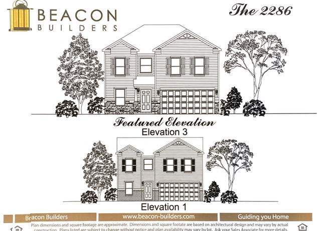 Property at 2286 Buildable Plan, Columbus, IN 47203, 3 beds, 2.5 baths