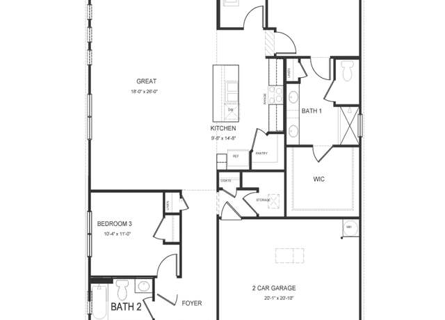 Property at Clifton Plan, Jackson, TN 38301, 3 beds, 2 baths