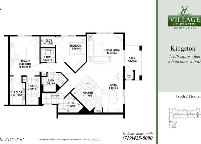 Property at Kingston Plan, Colorado Springs, CO 80919, 2 beds, 2 baths