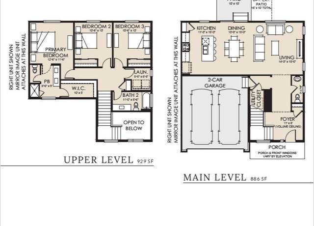 Property at Bandon Plan, Colorado Springs, CO 80908, 3 beds, 2.5 baths