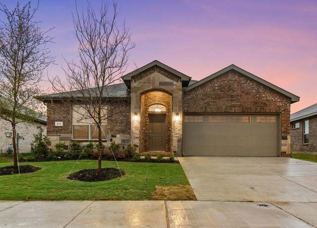 Property at CARLSBAD Plan, Rhome, TX 76078, 4 beds, 2 baths