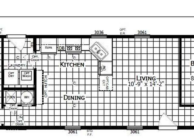 Property at 1908 E 19th St Unit W-114, Lawrence, KS 66046, 3 beds, 2 baths