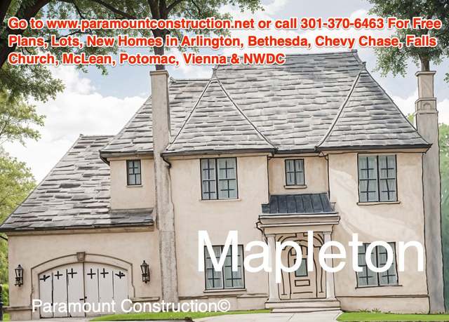 Property at Mapleton Plan, Potomac, MD 20854, 5 beds, 4.5 baths