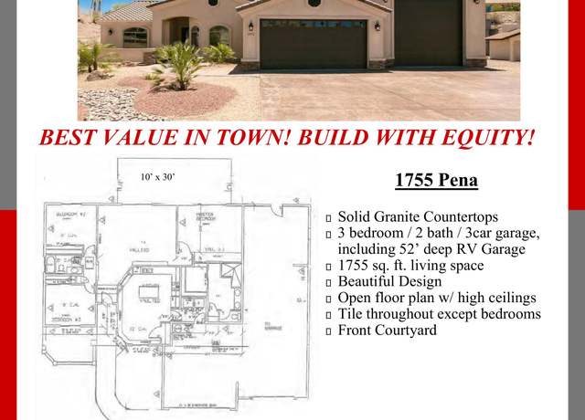 Property at Pena Plan, Lake Havasu City, AZ 86406, 3 beds, 2 baths