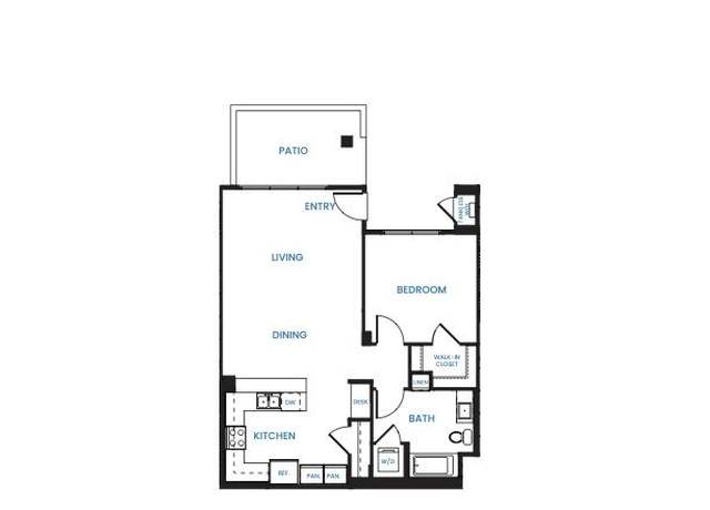 Property at A2 Plan, Oceanside, CA 92054, 1 bed, 1 bath