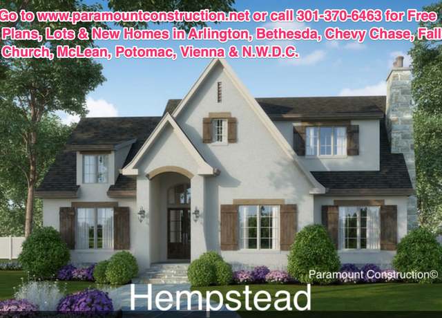 Property at Hempstead Plan, Chevy Chase, MD 20815, 6 beds, 4.5 baths
