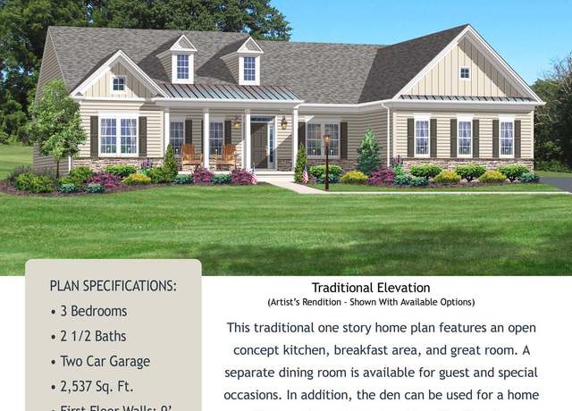 Property at The Nathan Hale Plan, Easton, PA 18045, 3 beds, 2.5 baths