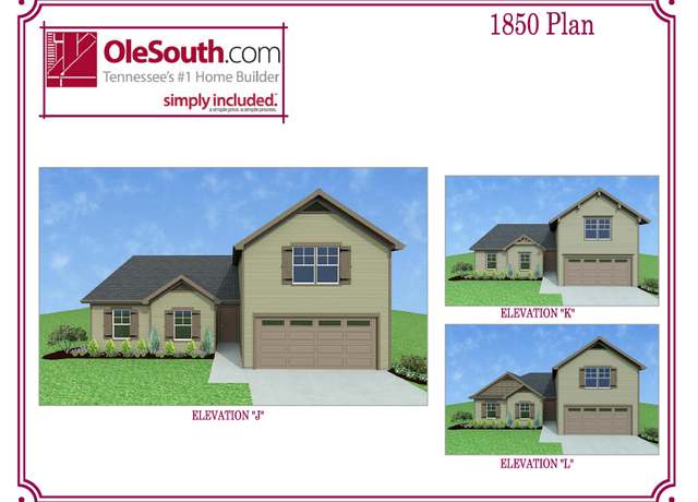 Property at 1850 Elevation JKL Plan, Murfreesboro, TN 37128, 3 beds, 3 baths
