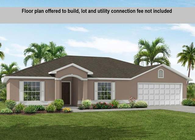 Property at Misty III Plan ON YOUR LOT Plan, Palm Coast, FL 32164, 3 beds, 2 baths