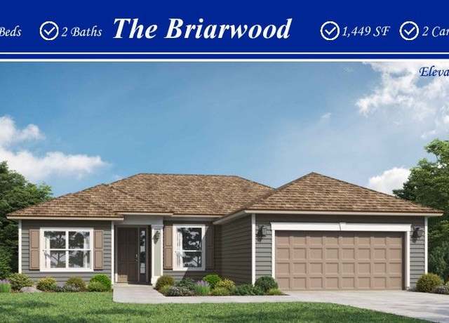 Property at Briarwood Plan, Jacksonville, FL 32222, 3 beds, 2 baths