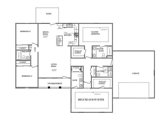 Property at The Double Deluxe Suite Plan, Pocahontas, AR 72455, 4 beds, 3 baths