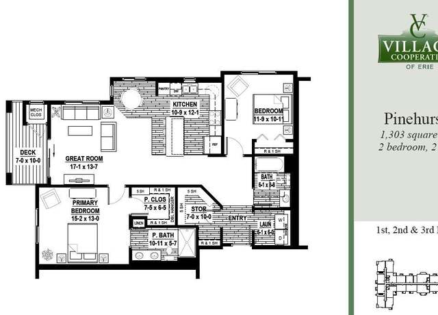 Property at Pinehurst Plan, Lafayette, CO 80026, 2 beds, 2 baths