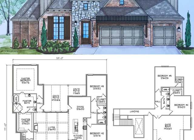 Property at 3661 Plan, Jenks, OK 74037, 5 beds, 3.5 baths