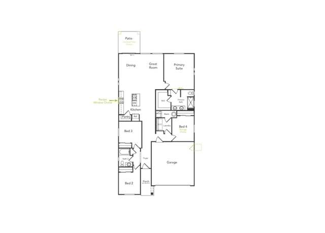Property at Barberry Plan, Coolidge, AZ 85128, 3 beds, 2 baths