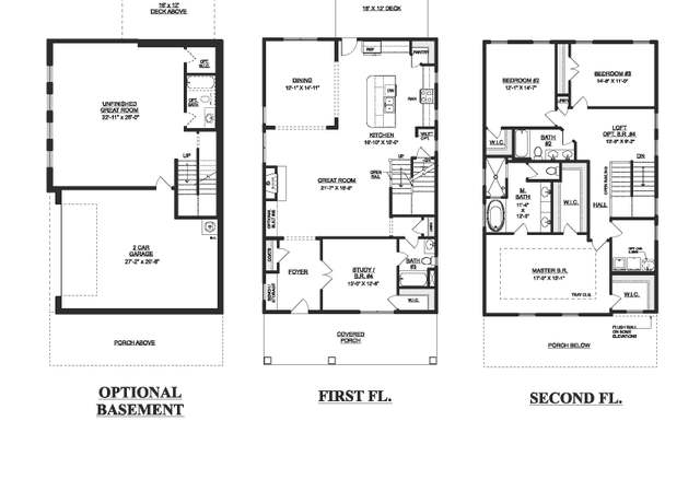 Property at Hawthorn II Plan, Buford, GA 30519, 4 beds, 3 baths