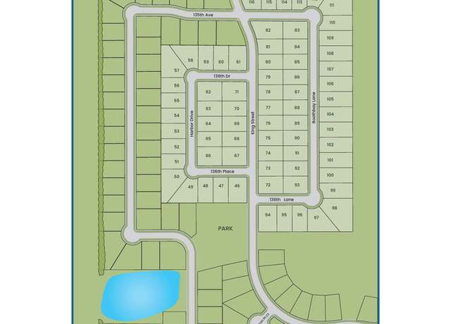 Property at The Pinehurst Plan, Cedar Lake, IN 46303, 3 beds, 2 baths