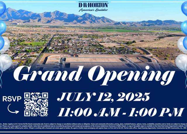 Property at Homes Available Soon Plan, Avondale, AZ 85323