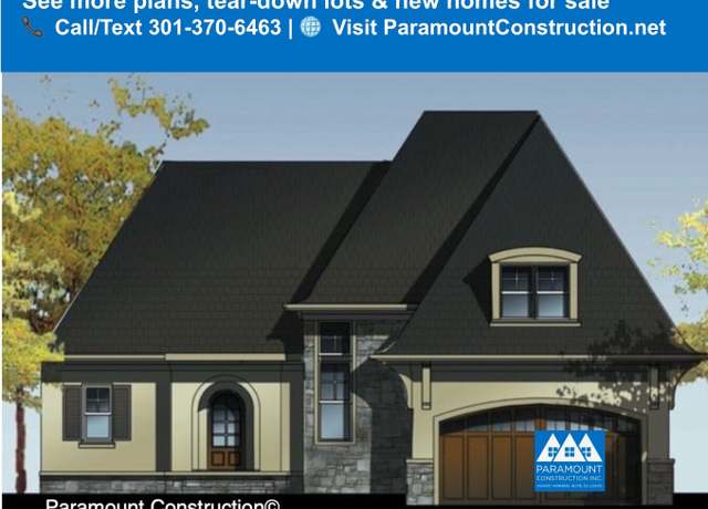 Property at Small Ranch Cromwell 25 Plan, Arlington, VA 22205, 3 beds, 3.5 baths