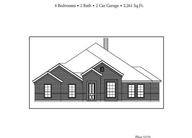 Property at 5125_McKinley V Plan, Boyd, TX 76023, 4 beds, 2 baths