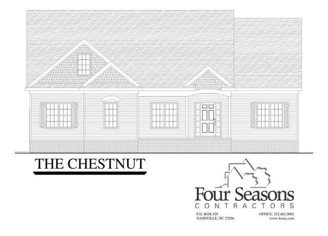 Property at The Chestnut Full Finished Second Floor Plan, Nashville, NC 27856, 4 beds, 3 baths