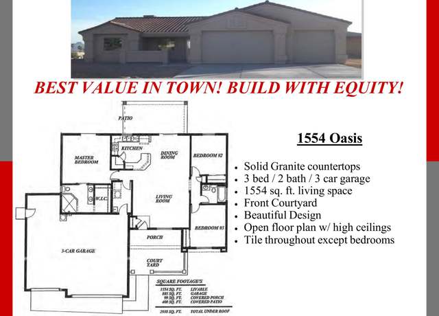 Property at Oasis Plan, Lake Havasu City, AZ 86406, 3 beds, 2 baths
