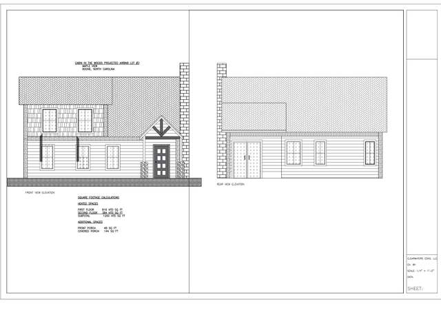 Property at Luna Cabin Plan, Boone, NC 28607, 2 beds, 2.5 baths