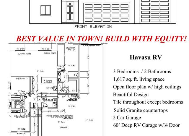 Property at Havasu RV Plan, Lake Havasu City, AZ 86406, 3 beds, 2 baths