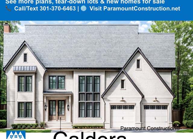 Property at Caldera Plan, Bethesda, MD 20817, 6 beds, 5.5 baths