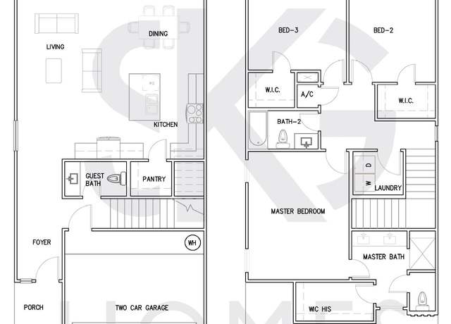 Property at 1002 Amezquita Dr Plan, Laredo, TX 78045, 3 beds, 2.5 baths