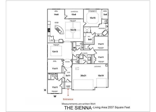 Property at Sienna Plan, Corpus Christi, TX 78414, 4 beds, 3.5 baths